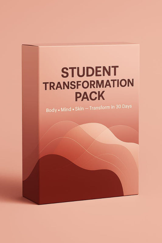 Student Transformation Pack: Body • Mind • Skin – Transform in 30 Days Digital e-book (PDF)
