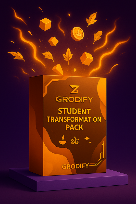 🔥 Student Transformation Pack | 3-in-1 Body, Mind & Skin Reset