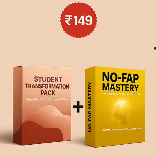 Student Transformation Pack + NoFap Mastery (Combo Offer) – सिर्फ ₹149
